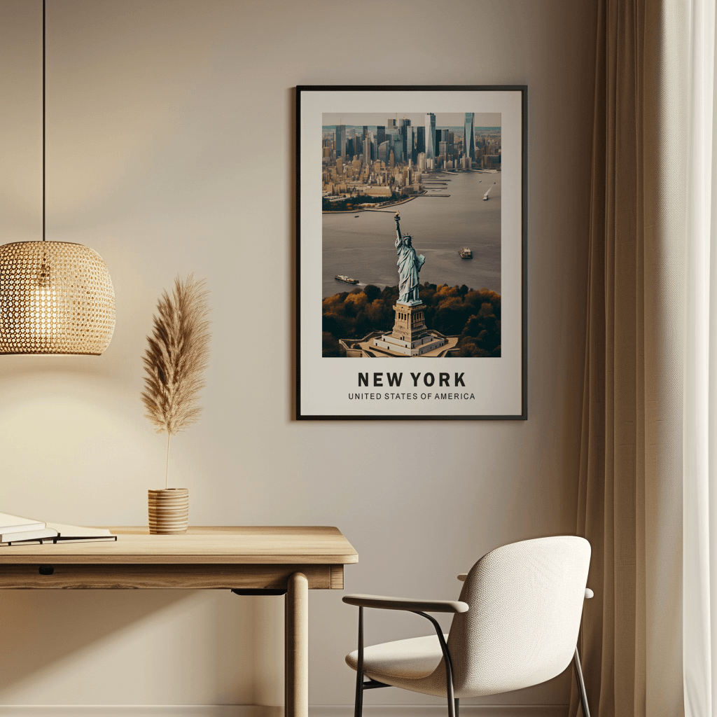 New York – USA Framed Wall Art (10x12 inch) - Image 6