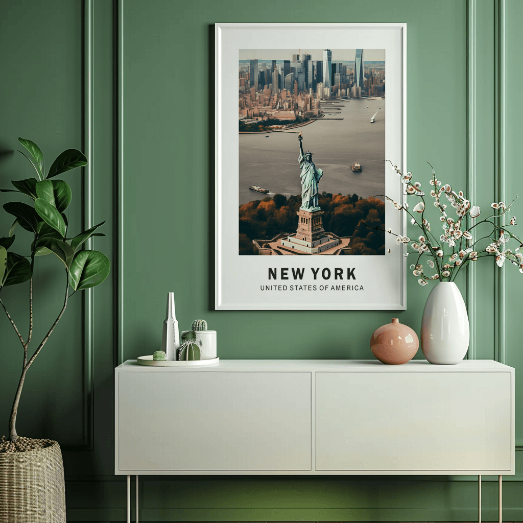 New York – USA Framed Wall Art (10x12 inch) - Image 7