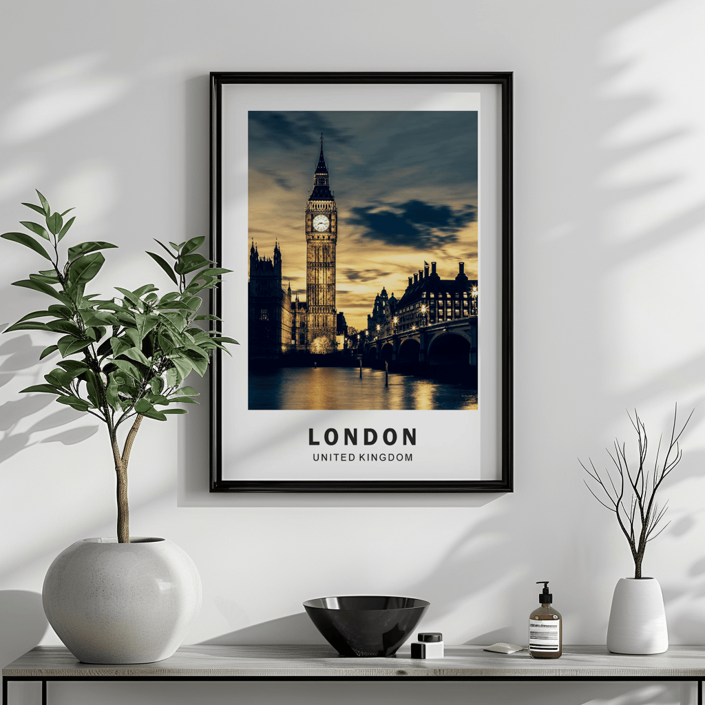 London – United Kingdom Wall Frame